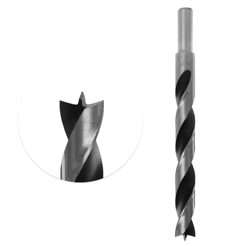 FISCH Sada vrtáků a záhlubníků do dřeva 13 ks - D4-5-6-7-8-9-10-12-14-15-16-18-20