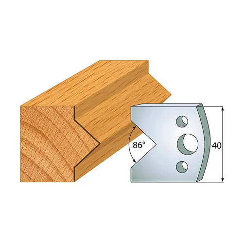 IGM profil 034 - pár nožů 40x4mm SP