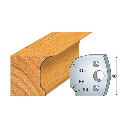 IGM profil 047 - pár nožů 40x4mm SP