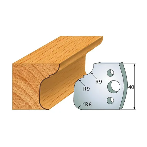 IGM profil 068 - pár nožů 40x4mm SP