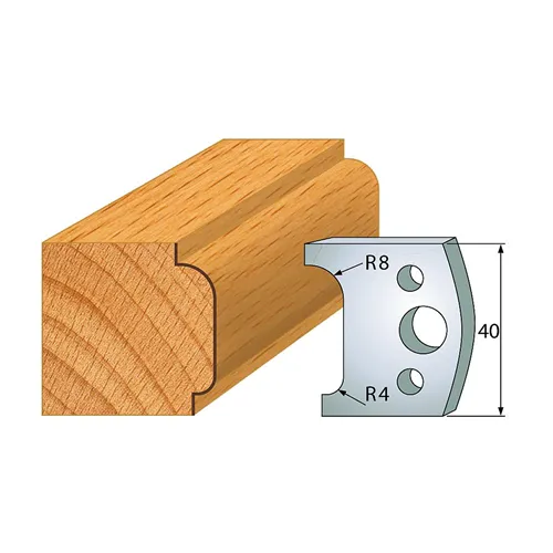 IGM profil 070 - pár nožů 40x4mm SP