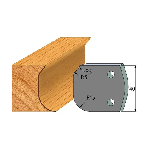 IGM profil 060 - pár omezovačů 40x4mm SP