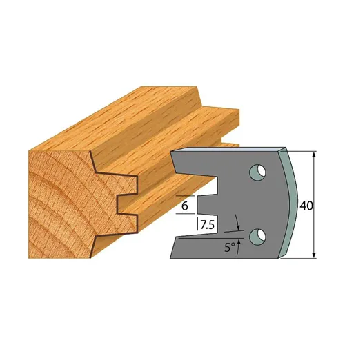 IGM profil 113 - pár omezovačů 40x4mm SP