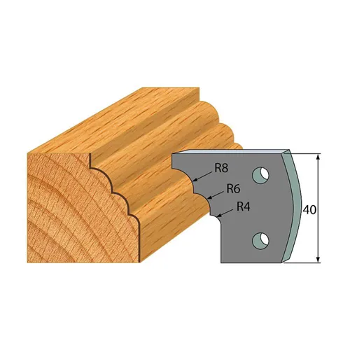 IGM profil 133 - pár omezovačů 40x4mm SP