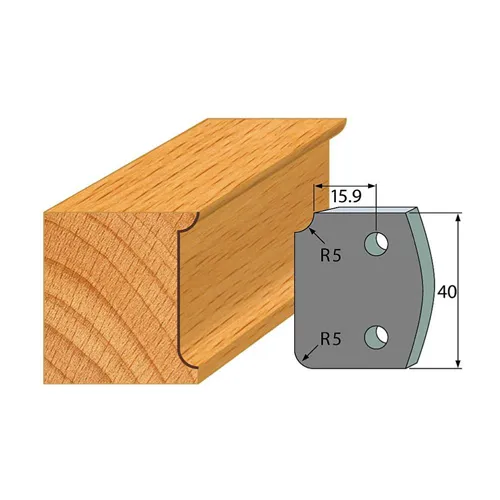 IGM profil 172 - pár omezovačů 40x4mm SP
