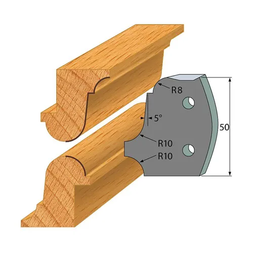 IGM profil 557 - pár omezovačů 50x4mm SP