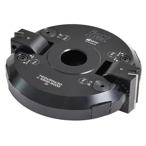 IGM F607 Úhlová stavitelná fréza +-90° MAN - D160x50 d30 Z2 ALU