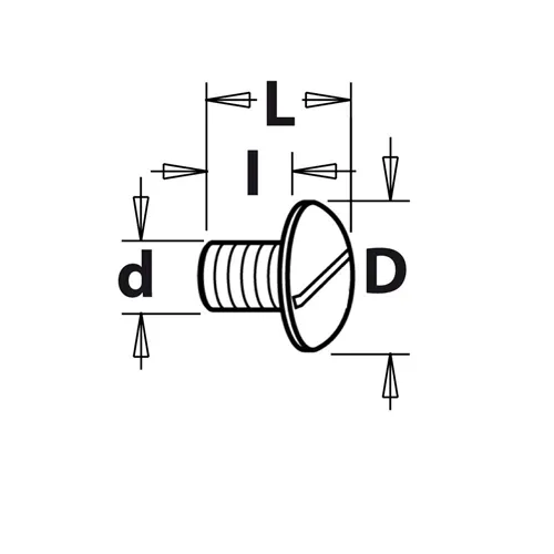 Šroub TBPIC - M3x5x7 D8 IGM