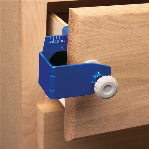 Kreg Přípravek pro montáž čel zásuvek