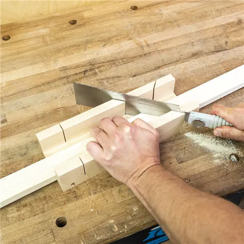 IGM M971 Pokosnice profi, masivní dřevo - 400x160x50mm