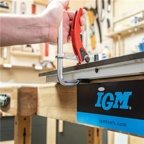 IGM Rychloupínací páková svěrka - 200 x 100mm