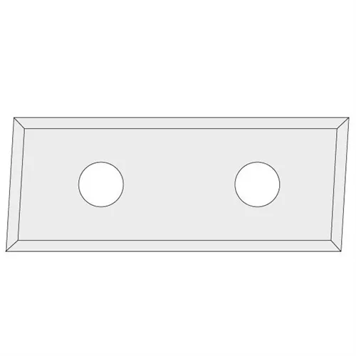 IGM N017 Žiletka tvrdokovová Z4 zkosená 3° - 28,3x12x1,5 LH UNI
