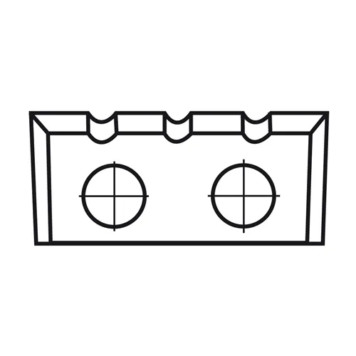 IGM Žiletka - 22,8x7x1,5 tři drážky