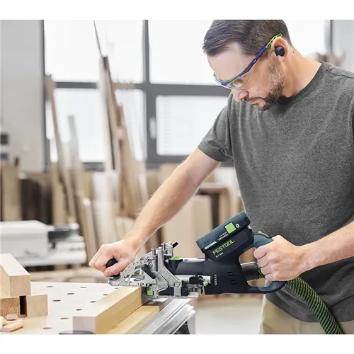 Festool Akumulátorová frézka na kolíkové otvory DOMINO DFC 500 E-Basic