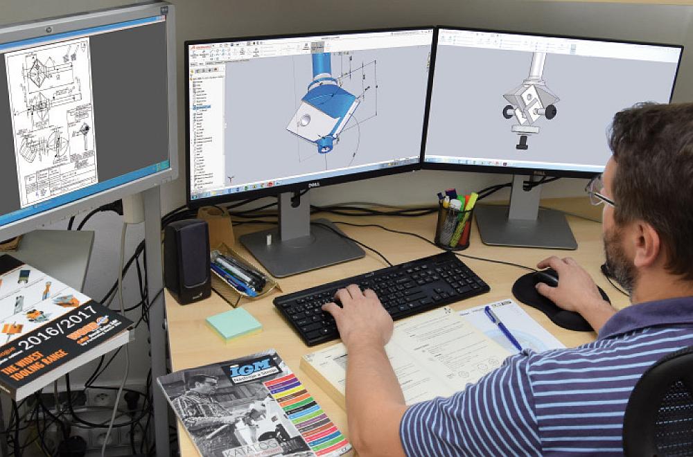 Konstrukce a vývojové oddělení v Tuchoměřicích