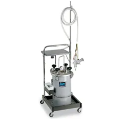 IGM 0165 Tlakový řízený dávkovač lepidla, nerezový, 12 kg