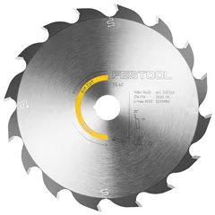 Festool Pilový kotouč do okružních pil HW 168x1,8x20 PW16 WOOD RIP CUT