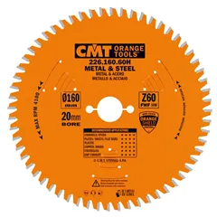 CMT Orange Industrial Pilový kotouč na železo - D136,5x1,5 d20+10 Z56 HW