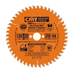 CMT ITK Ultra tenký kotouč na lamino, plast a neželezné kovy - D160x1,8 d20 Z48 HW