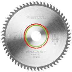 Festool Pilový kotouč do okružních pil HW 210x2,4x30 TF60 LAMINATE/HPL
