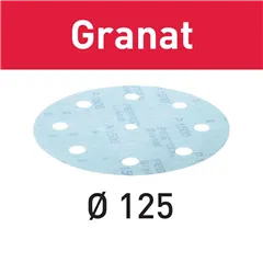 Festool Brusné kotouče STF D125/8 - P1200 GR/50 Granat