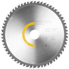 Festool Pilový kotouč do okružních pil HW 216x2,3x30 W60 WOOD FINE CUT