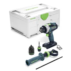 Festool Akumulátorový příklepový vrtací šroubovák TPC 18/4 I-Basic QUADRIVE