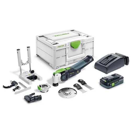 Festool Akumulátorové oscilační nářadí OSC 18 HPC 4,0 EI-Set VECTURO