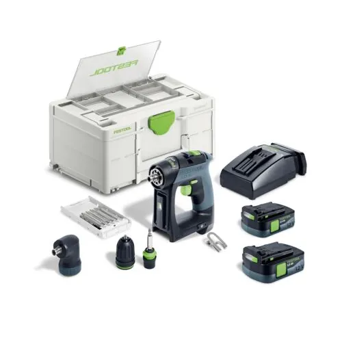 Festool Akumulátorový vrtací šroubovák CXS 12 2,5-Set