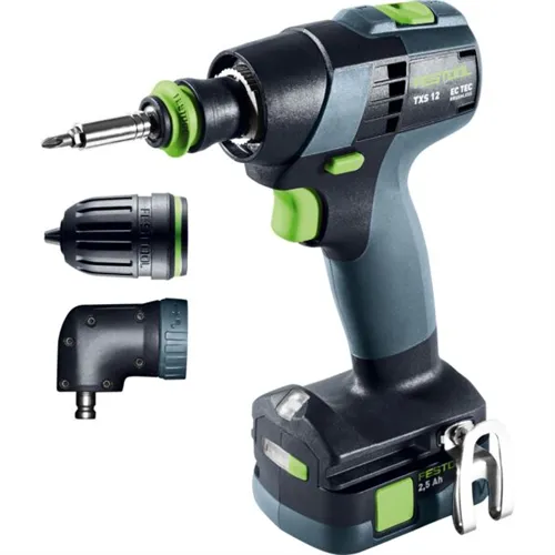 Festool Akumulátorový vrtací šroubovák TXS 12 2,5-Set