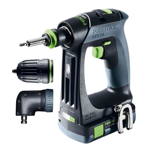 Festool Akumulátorový vrtací šroubovák CXS 18 C 3,0-Set