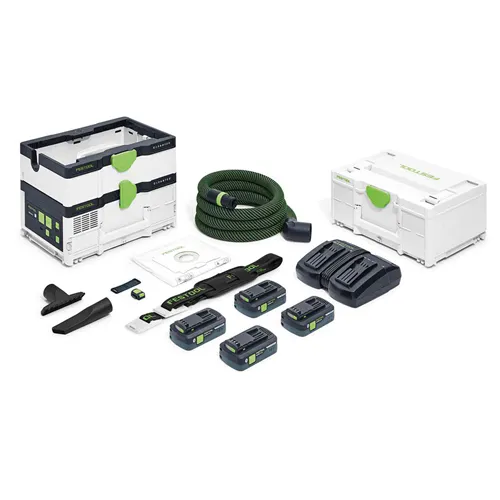 Festool Akumulátorový mobilní vysavač CTMC SYS HPC 4,0 I-Plus CLEANTEC