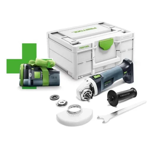 Festool Akumulátorová úhlová bruska AGC 18-125 EB-Basic-5,0