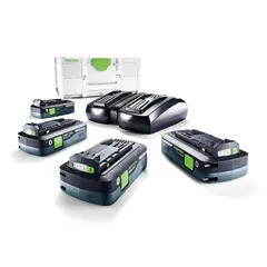 Festool Napájecí sada SYS 18V 4x4,0/TCL 6 DUO
