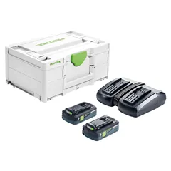 Festool Napájecí sada SYS 18V 2x4,0/TCL 6 DUO