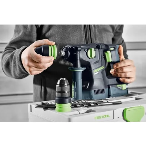 Festool Akumulátorové kombinované kladivo KHC 18 5,0 EBI-Plus