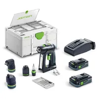 Festool Akumulátorový vrtací šroubovák C 18 HPC 4,0 I-Set