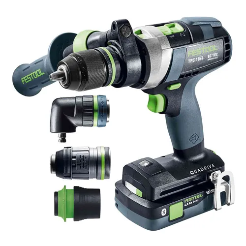 Festool Akumulátorový příklepový vrtací šroubovák TPC 18/4 5,0/4,0 I-Set/XL QUADRIVE