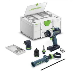 Festool Akumulátorový příklepový vrtací šroubovák TPC 18/4 I-Basic-Set QUADRIVE