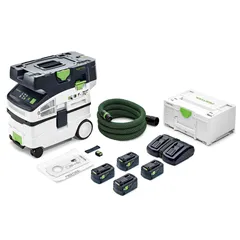 Festool Akumulátorový mobilní vysavač CTLC MIDI I-Plus CLEANTEC