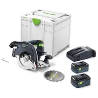 Festool Akumulátorová okružní pila HKC 55 5,0 EBI-Plus-SCA