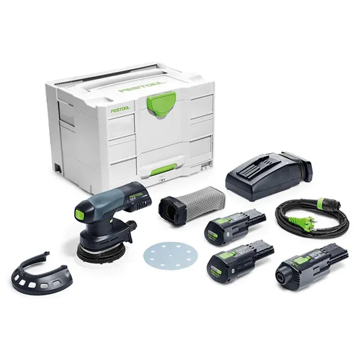 Festool Akumulátorová excentrická bruska ETSC 125 3,0 I-Set