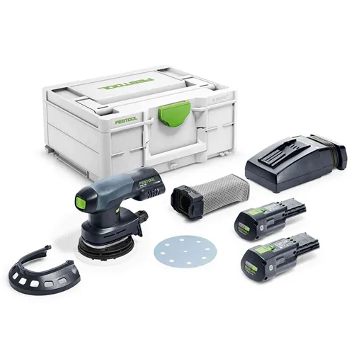 Festool Akumulátorová excentrická bruska ETSC 125 3,0 I-Plus