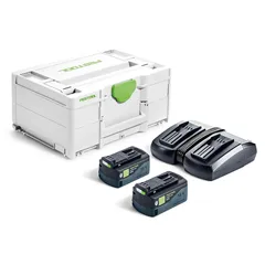 Festool Napájecí sada SYS 18V 2x5,0/TCL 6 DUO
