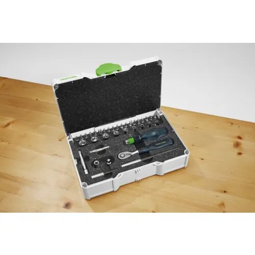 Festool Ráčnová souprava SYS3 S 76-1/4"-CE RA