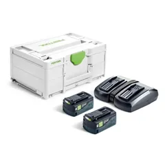 Festool Napájecí sada SYS 18V 2xHP5,0/TCL6DUO