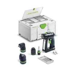 Festool Akumulátorový vrtací šroubovák C 18 Basic-Set