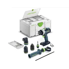 Festool Akumulátorový příklepový vrtací šroubovák QUADRIVE TPC 18/4 Basic-Set/XL