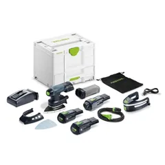 Festool Akumulátorová delta bruska DTSC 400 3,0 I-Set