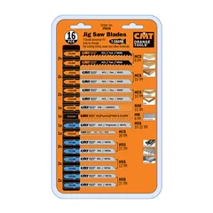 CMT Sada pilových plátků do kmitací pily, 16 ks